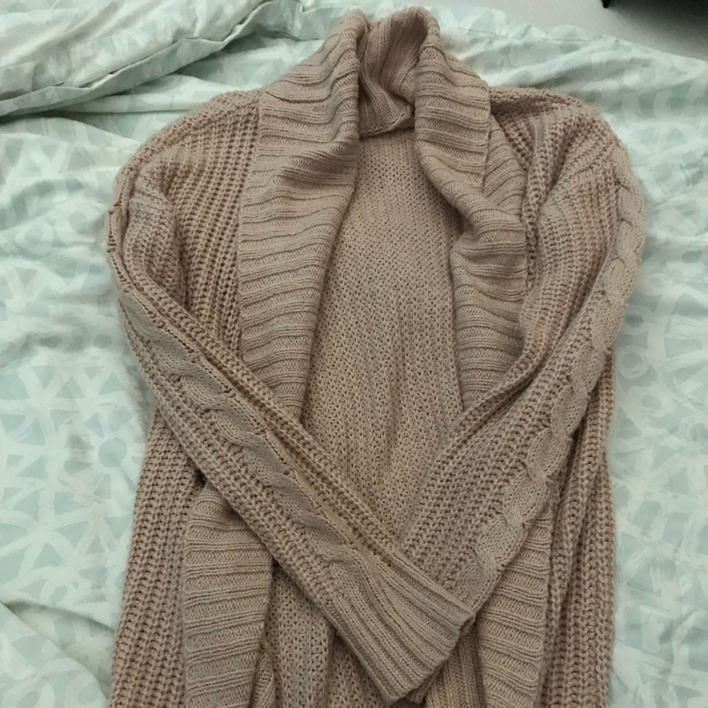 Dusty rose slouchy sweater